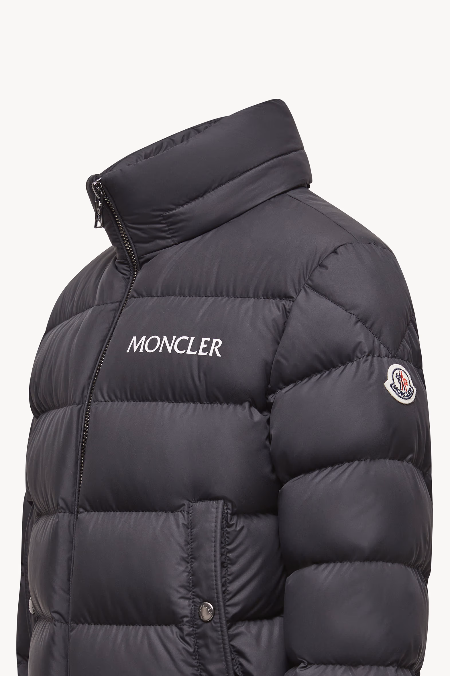 Bajan Down Jacket Boy Black Moncler 3